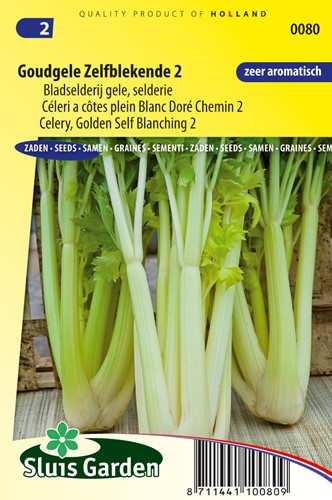 Bladselderij Goudgele Zelfblekende 2