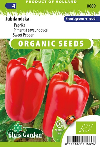 Paprika Jubilandska EKO