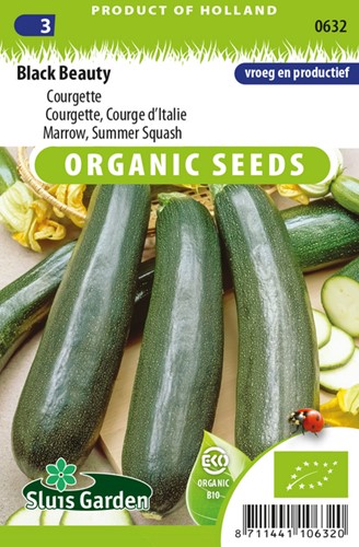 Courgette Black Beauty EKO