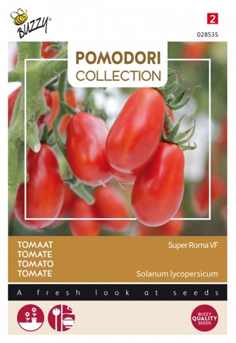 Tomaat Super Roma Vf - Pomodori Collection