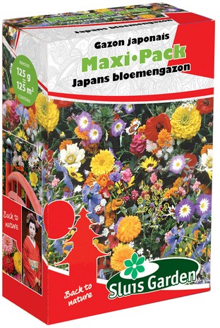 Strooikoker Weidebloemen zaadmengsel Japans - Maxi Pack Sluis Garden