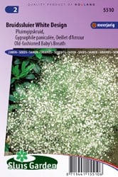 Bruidssluier White Design - Gypsophila
