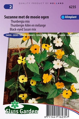 Suzanne met de mooie ogen gemengd - Thunbergia alata