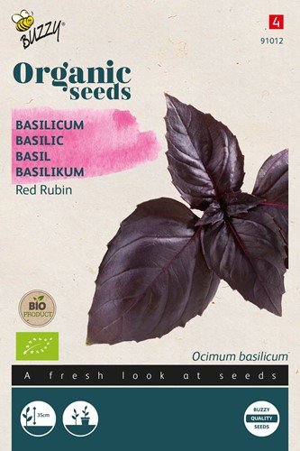 Bio Basilicum Red Rubin - Ocimum Basilicum