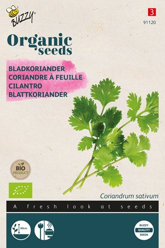 Biologische zaden Bladkoriander
