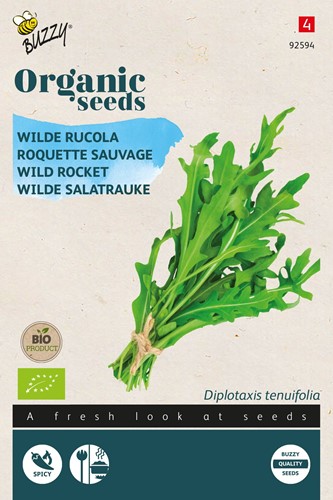 Biologische zaden Rucola Wilde Meerjarige