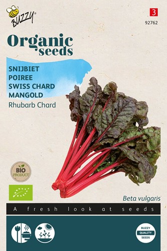 Bio Snijbiet Rhubard Chard