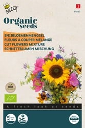 Snijbloemenmengsel – Buzzy Organic Seeds