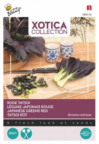 Japanse Tatsoi Rood - Xotica Collection