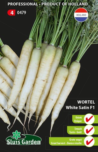 Wortel White Satin F1 PRO