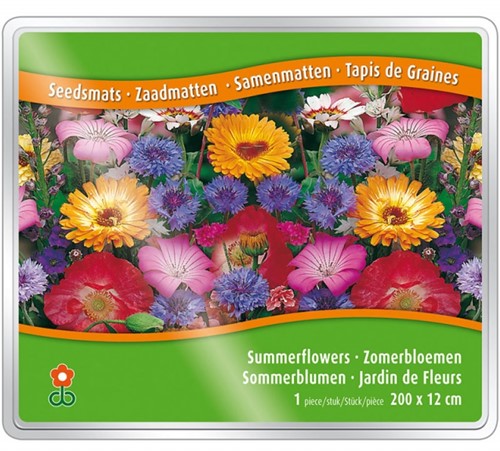 Groeipapier Zomerbloemen Mix