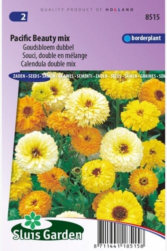 Goudsbloem dubbel Pacific Beauty mix - Calendula