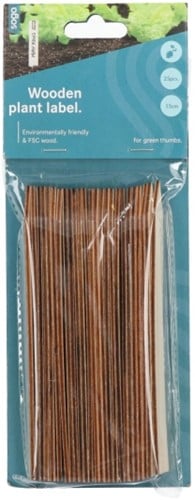 Houten Steeketiketten - SOGO