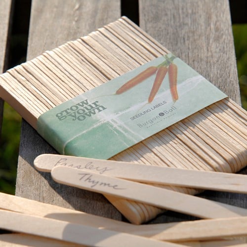 Houten Steeketiketten - Burgon & Ball