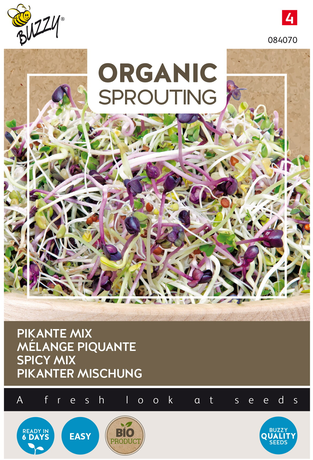 Organic Sprouting Pikante Mix Buzzy