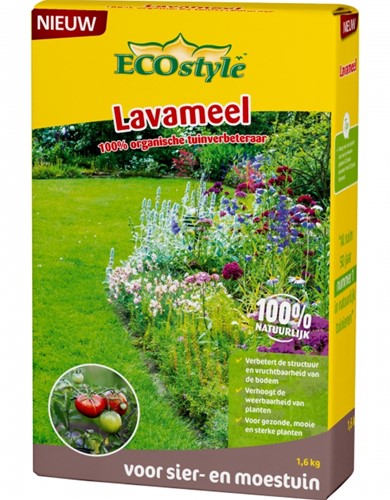 Ecostyle Lavameel 1.6 kg - Organische Tuinverbeteraar