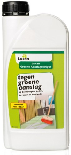 Groene Aanslag reiniger 1 liter Luxan