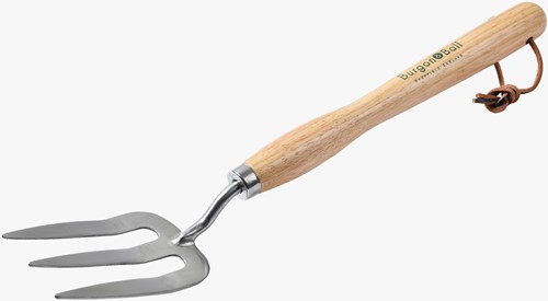 Roestvrijstalen Plantvork met Extra Lange Steel - Burgon en Ball