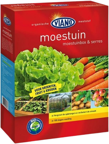 Moestuinmest organisch 4 kg. - Viano
