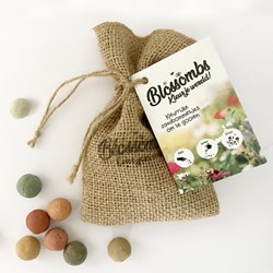Blossombs jute cadeauzakje