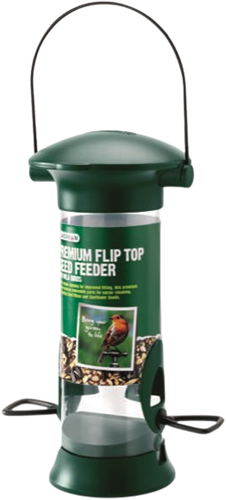 Premium Flip Top Zaad Feeder