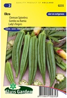 Okra Clemson Spineless-2