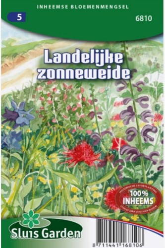 Rustieke of landelijke zonneweide - Inheemse bloemenmengsel