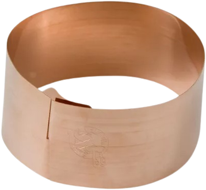 Slakkenring Koper - Groot 59cm / 5cm