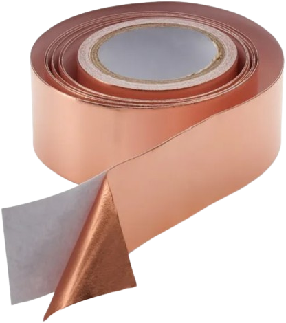 Slakkentape Koper 400cm / 2,8cm