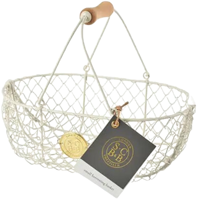 Sophie Conran Oogstmand creme metaal