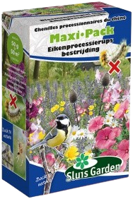 Strooikoker Bloemenmengsel, bestrijding eikenprocessierups