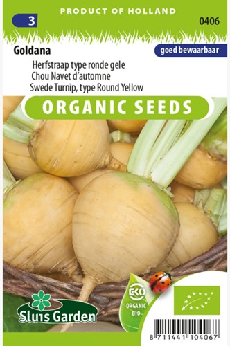 Herfstraap Goldana (type ronde gele) EKO